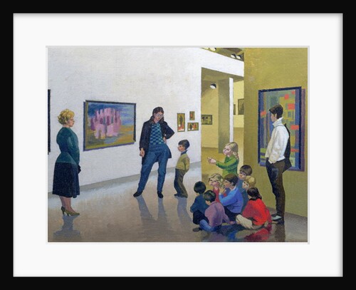 The Art Lesson, Calais by Osmund Caine