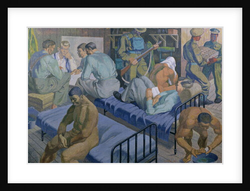 In the Barracks, 1989 by Osmund Caine