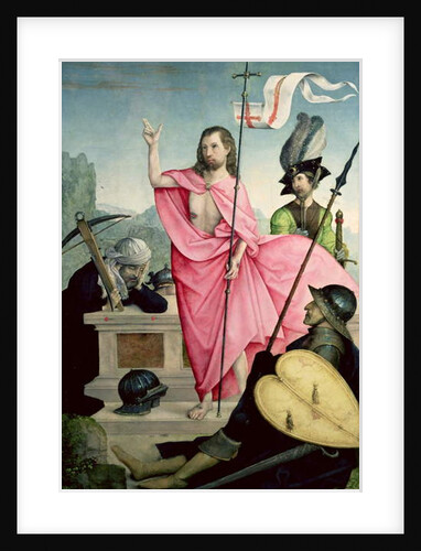 Resurrection by Juan de Flandes