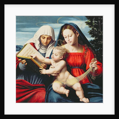 Virgin and Child with St. Anne by Vicente Macip
