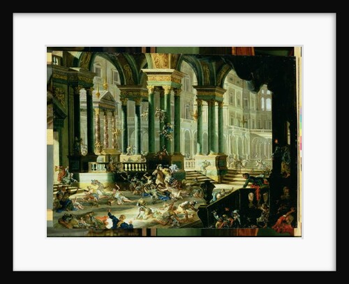 Expulsion of Heliodorus from the Temple of Solomon by Francesco Peresi