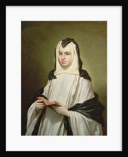 Portrait of a nun, 1750 by Antonio Gonzalez Ruiz