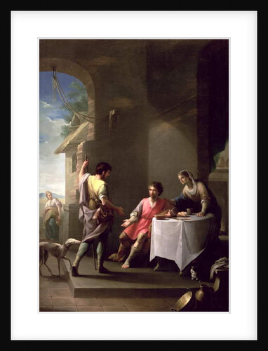 Esau sells his birthright to Jacob, 1790-1800 by Zacarias Gonzalez Velazquez