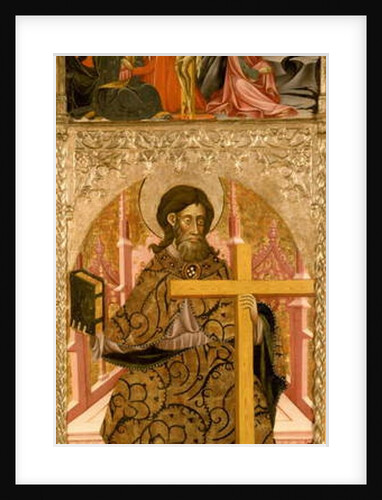 St. Philip and a donor surmounted by the Crucifixion by Master of Retascon