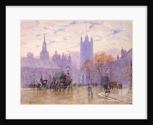 Morning in Parliament Square, 1889 by Herbert Menzies Marshall