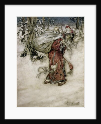 Santa Claus by Arthur Rackham