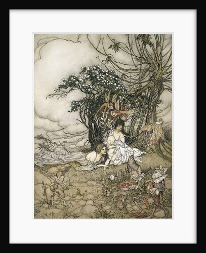 The Changeling, 1905 by Arthur Rackham