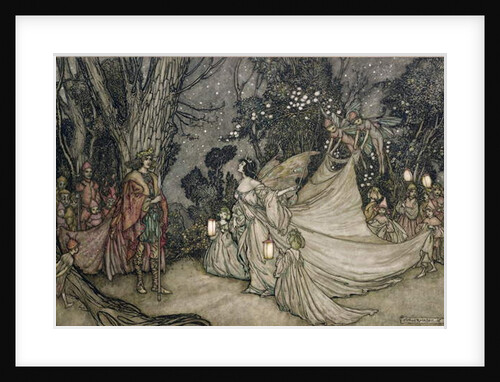 The Meeting of Oberon and Titania, 1905 by Arthur Rackham