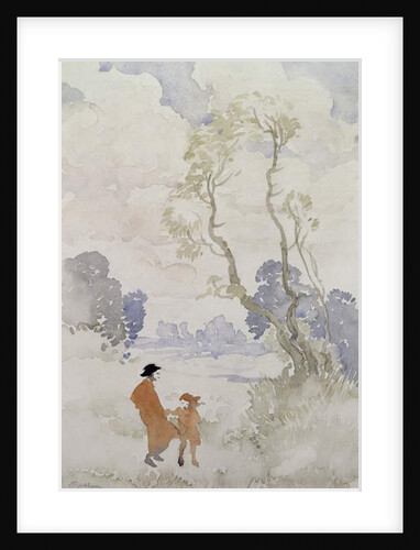 Windy Day by Arthur Rackham