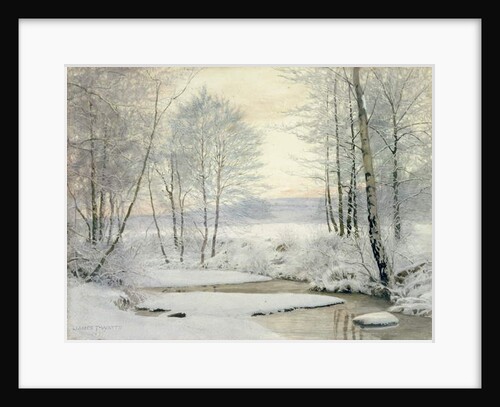 Winter Sunset by James Thomas Watts