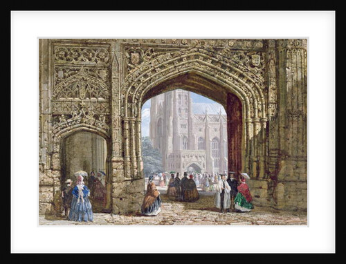 Canterbury Cathedral by Louise Ingram Rayner