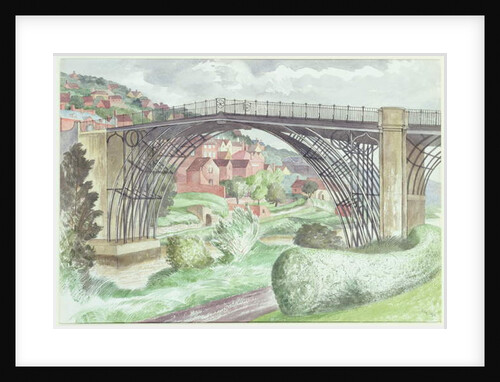 Ironbridge, Shropshire, c.1960 by John Nash