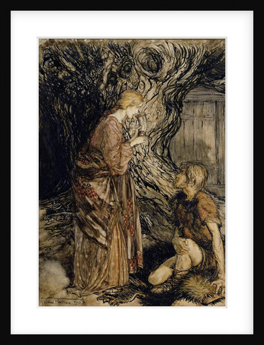 Siegmund and Sieglinde by Arthur Rackham