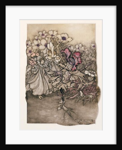 Illustration from 'Peter Pan in Kensington Gardens' by J.M. Barrie 1906 by Arthur Rackham