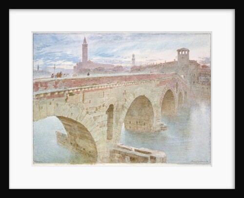 Verona, 1896 by Albert Goodwin
