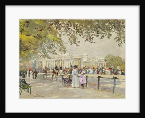 Hyde Park: Waiting for Royalty by Rose Maynard Barton