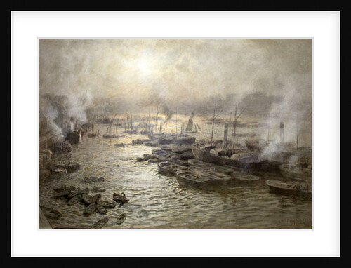 Winter Sunset, Westminster, 1902 by Joseph Arthur Palliser Severn