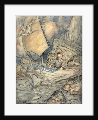 A Child's Future by Arthur Rackham