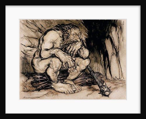 A Most Terrific Giant by Arthur Rackham