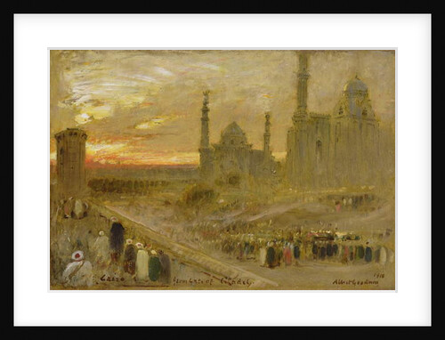 Cairo from the Gate of the Citadel, 1910 by Albert Goodwin