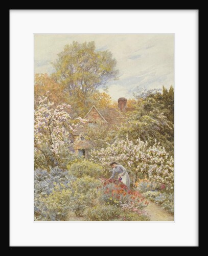 A Garden in Spring by Helen Allingham