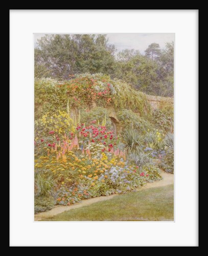 Gertrude Jekyll's Garden, Munstead Wood, Surrey by Helen Allingham