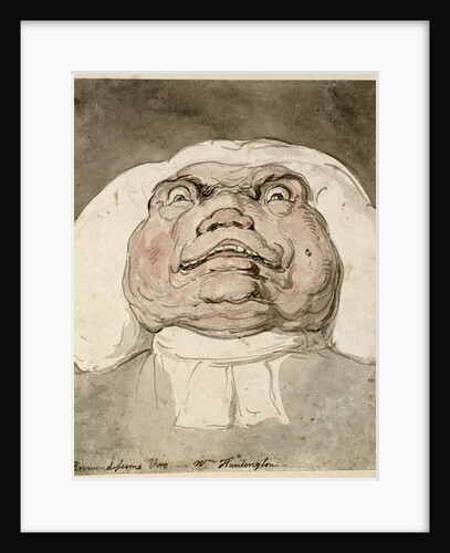 `Reverendissimo Viro - V.H Huntington` by Thomas Rowlandson