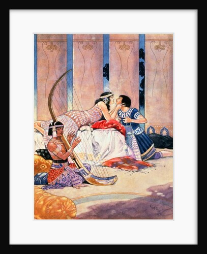 Cleopatra by René Bull
