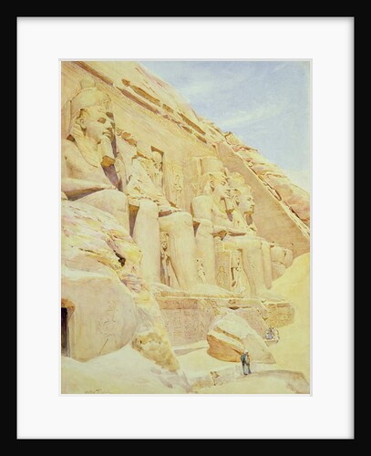 Abu Simbel, Upper Nile, Egypt by Walter Frederick Roofe Tyndale
