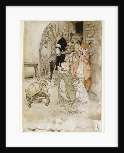 The Hare and the Tortoise by Arthur Rackham