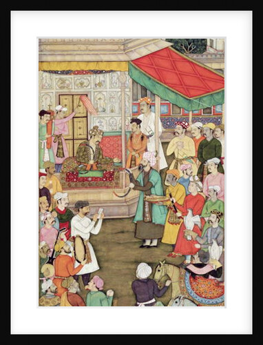 CBL In 03.54 Akbar Receives Gifts from the Ambassadors of Badakhshan by Indian School