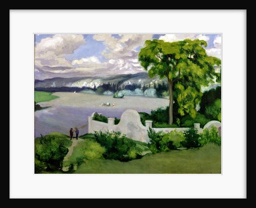 The River Seine near La Roche Guyon, 1893 by Louis Anquetin