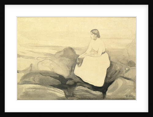 Inger on the Beach, c.1889 by Edvard Munch