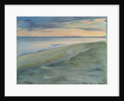 The Beach, Skagen, 1902 by Peder Severin Kroyer