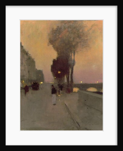 Quai Bourbon, Paris by Luigi Loir
