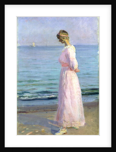 Girl in a Pink Dress, 1914 by Michael Peter Ancher