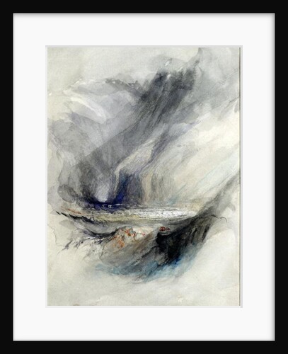 The Gates of the Hills, version of J.M.W. Turner's 'St. Gothard', frontispiece for Vol 4 of 'Modern Painters' by John Ruskin