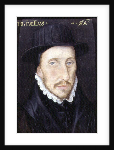 Portrait of John Jewell Fellow of Corpus Christi College, Oxford and Bishop of Salisbury by English School