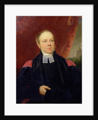 Portrait of William Buckland Professor of Mineralogy at Oxford University and Dean of Westminster by Samuel Howell