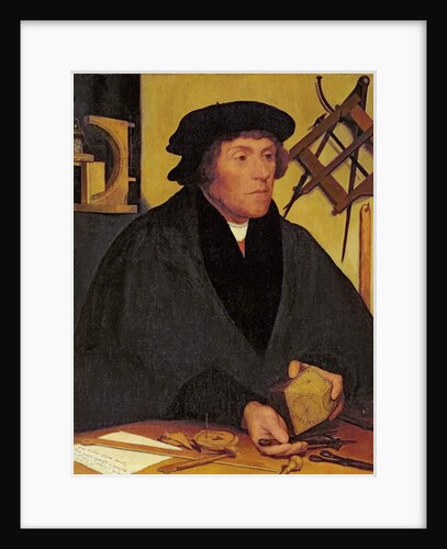 Portrait of Nicholas Kratzer Fellow of Corpus Christi College and later Astronomer Royal to King Henry VIII by Hans (after) Holbein the Younger