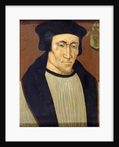 Portrait of Richard Foxe or Fox Bishop of Winchester, Lord Privy Seal to Henry VII and Henry VIII and founder of Corpus Christi College, Oxford by English School