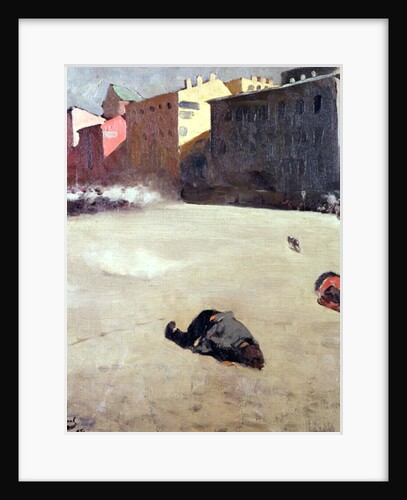 The Shooting, 1905 by Sergej Vasilevic Ivanov