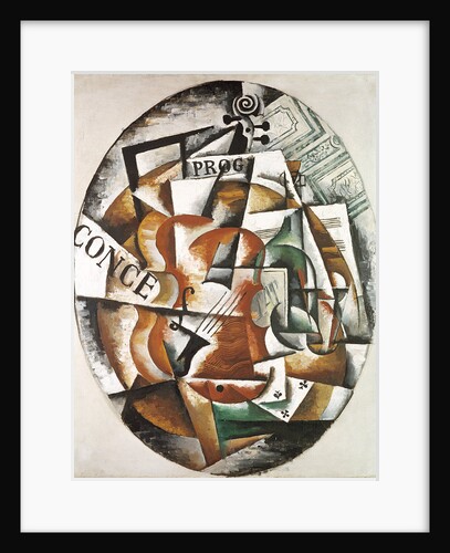 Violin, 1915 by Lyubov Sergeevna Popova