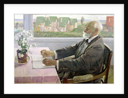 Ivan Petrovich Pavlov in his House at Koltushy, near St. Petersburg, 1935 by Mikhail Vasilievich Nesterov