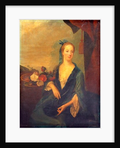 Lady In Blue, 1700 by British School