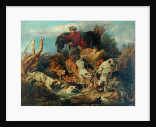 Hunting Scene by Unknown Artist