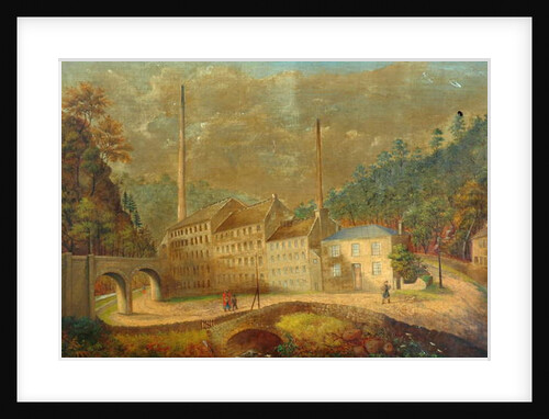 Mill Buildings by Unknown Artist