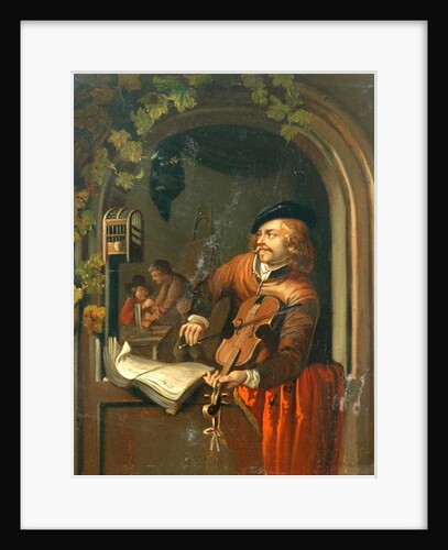 The Violin Player by Unknown Artist