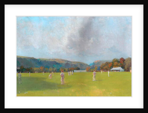 Cricket match, Centre Vale by Alfred Walter Bayes
