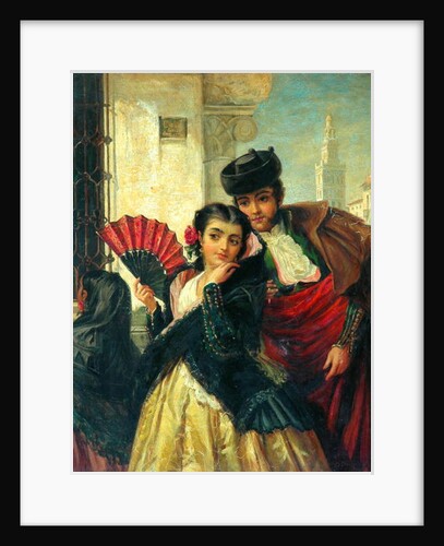 Scene In Spain, Near Seville, c.1853 by John-Bagnold Burgess